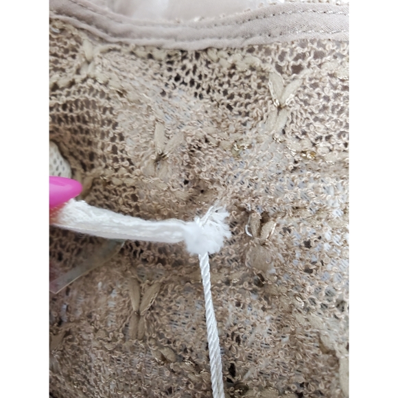 NWT A'reve lace hi low peplum tank top size M - Picture 8 of 8